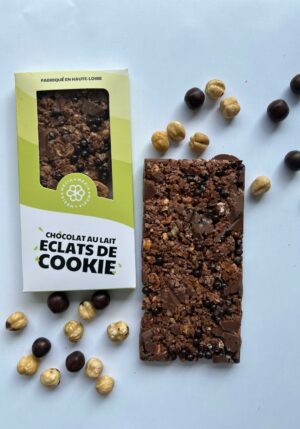 Tablette Gourmande Chocolat au Lait & Éclats de Cookies