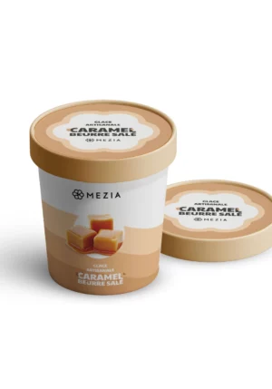 Crème glacée Caramel beurre salé