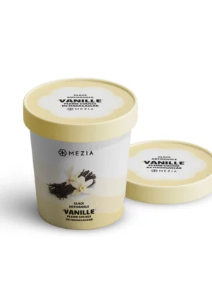 Crème glacée Vanille pleine gousse de Madagascar