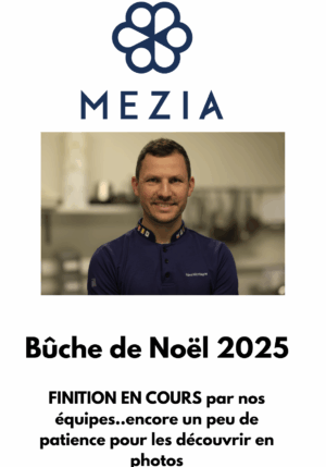 Bûche glacée Coco - Mangue - 8 parts