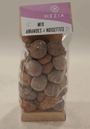 Mix Amandes et Noisettes enrobées