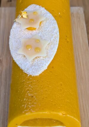 Bûche glacée Coco - Mangue - 8 parts